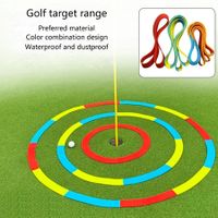 Silicone Golf Game Targets Circle Golf Training Aids Putting and Chipping Training Tool Golf Training Accessory Durable