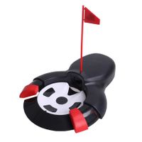 Indoor Outdoor Automatic Golf Putting Cup with Return Hole Bundle, Golf Putting Game for Office, Ball Return Machine for Home