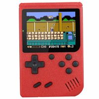 Red-Retro Game Machine Handheld Game Console with 400 Classical FC Game Console Support for Connecting TV Gift Birthday for Kids and Adult