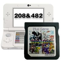 208 and 482 in 1 Game Card, Super Combo Game Cartridge Suitable for Various Types of Game Consoles