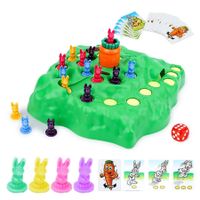 Rabbit Trap Board Game Funny Montessori Interactive  Educational Toy For Children's Birthdays Gifts Upgrade Version