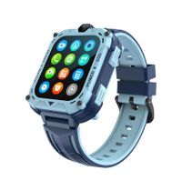 2024 Kids 4G Smart Watch SOS GPS Location Tracker Sim Card Video Call WiFi Chat Camera Flashlight Waterproof Smartwatch For Children