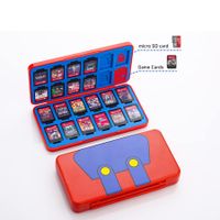 24 Game Card Case for Nintendo Switch OLED 2021/Switch/Switch lite,Cartridge Case for Switch Game Cards and 24 SD Cards, Game Storage Case Box