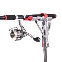 Fishing Rod Holder Automatic Spring Fishing Rod Holder Folding Fishing Rod Mount Bracket Ground Stand Fishing Rod Accessories