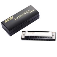 East top Harmonica, C Key Blues Harmonica for Beginners and Adults, 10 Holes Mouth Organ Blues Harp Diatonic Harmonica for For Kids Christmas' Gift