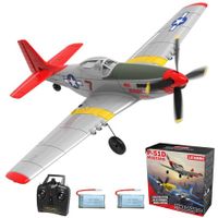 Remote Control Aircraft Plane,RC Plane with 3 Modes That Easy to Control,One-Key U-Turn Easy Control for Adults &Kids (Red)