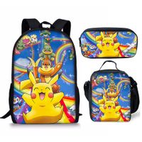 16 Inch Backpack Kids Backpack School Bookbag with strap bag Pencil Case Middle High School Backpack for Teen Boys Girls