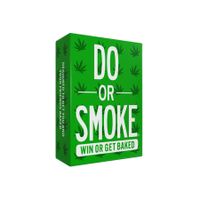 Do or Smoke Party Game for Adults - from The Makers of Do or Drink - Easy to Play Adult Card Game with 250 Cards - Trivia Games,Party Challenges,Versus,Truth,and More