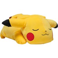 Pokemon Pikachu Plush Toy - 18" Adorable Sleeping Pikachu - Ultra Soft Plush Material - Perfect for Playing, Hugging and Sleeping