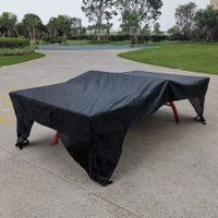 Ping pong table cover outdoor waterproof, Table Tennis Covers,  Black 280 x 152 x 76 cm