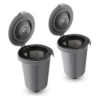 Reusable Filter Cup for Cuisinart, Gray (2 Pack)