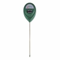 Stainless Steel 2 in 1 PH Detector Soil Tester Moisture Meter Humidity Monitor with Probe for Garden Plant
