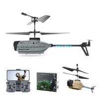 4K Dual Camera Air Gesture Obstacle Avoidance Intelligent Hover RC Helicopter RTFGray No camerawith 1 Battery