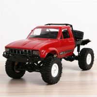 Bang good WPL C14 1/16 2.4G 4WD Off Road RC Military Car Rock Crawler Truck With Front LED RTR ToysYellow Proportional Control