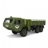 JJRC Q75 1/16 2.4G 6WD RC Car Military Truck Electric Off-Road Vehicles RTR ModelGreen
