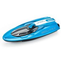 Fayee FY009 Remote Control Boats for Kids and Adults 2.4G High Speed Remote Control Boat, Fast RC Boats for Pools and LakesBlue