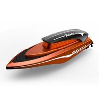 2.4G Mini RC Boat Electric Speedboat Waterproof 360 Rotation Model Children Summer Water Remote Control Vehicles Green