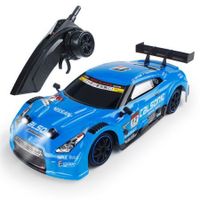 1/16 2.4G 4WD 28cm Drift Rc Car 28km/h With Front LED Light RTR ToyBlue
