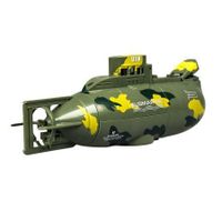 ShenQiWei 3311M 27Mhz/40Mhz Electric Mini RC Submarine Boat RTR Model ToyArmy Green