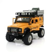 SG 2801 1/28 2.4G 4WD Simulation Model RC Car Army Desert Alloy Climbing Off Road Vehicle ModelsYellow