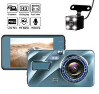 BLue-Dash Cam Front with 32G SD Card,1080P FHD Car Driving Recorder 4 inch IPS Screen 170°Wide Angle Dashboard Camera Aluminum Alloy Case,WDR G-Sensor