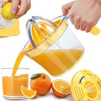 Multifunctional Manual Juicer, Lemon and Lime Juicer with Comfort Grip Handle