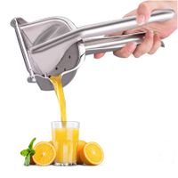 Stainless Steel Lemon Squeezer, Citrus Juicer, Manual Press