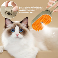 Electric Pet Comb Pet Hair Removal Steamy  Massage Comb, Pet Spray Grooming Brush for Cats Dogs