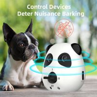 Anti Dog Barking Deterrent Device Ultrasonic Bark Control Devices Dog Training Outdoor Indoor(White)