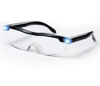 Black,Mighty Sight LED Magnifying Eyewear