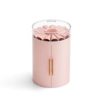 Pink-Multi-Layered Jewelry Organizer Tower