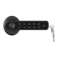 Rechargeable Fingerprint Entry Door Lock Home Smartlife Fingerprint and PIN Wireless Smart Handle Lock