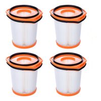 WS642AE Replacement Filter for Shark Wandvac Self-Emptying System WS642AE WS640AE Ultra-Lightweight Powerful Cordless Vacuum Cleaner (4 Pack)