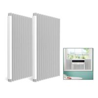 Window Air Conditioner Insulation Foam Panels, AC Side Panels Kit, 43 x 23 cm, Pack of 2, White