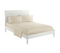(Queen, Beige)Queen Bed Sheets Set - 4 Piece Bedding - Brushed Microfiber - Shrinkage and Fade Resistant - Easy Care