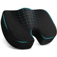 Seat Cushion Memory Foam U-Shaped Pillow for Chair Cushion Office Car Hip Support Orthopedic Massage Pillow