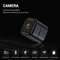 Smart Wifi Wireless Camera 1080P Home Security Hd Night Vision Action Camera