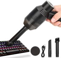 Keyboard Cleaner Powerful Rechargeable Mini Vacuum Cleaner, Cordless Portable Vacuum-Cleaner Tool for Cleaning Dust, Hairs, Crumbs, Scraps