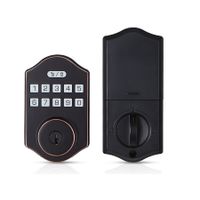 Entry Door Lock with Keypad combination Deadbolt Lock for Front Door with 2 Keys  Auto Lock