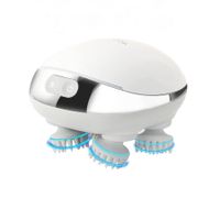 Electric Scalp Massager, Portable Heated Head Kneading Massage Nodes for Deep Cleansing, Hair Growth