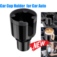 Car Cup Holder Adapter Expander for Bottles & Big Drinks Stable Fit for Car Auto