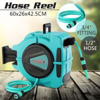 Wall Mountable Retractable Hose Reel with 20 Meter Water Hose