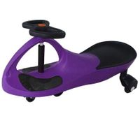 Swing Car Slider Kids Fun Ride On Toy with Foot Mat - Purple