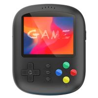 2.8-inch Display 620-in-1 Rechargeable Retro Portable Electronic Handheld Game Console,Black