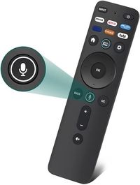 XRT-260 Voice Micphone Remote Control for Vizio TV Bluetooth Remote Control and Vizio 4K UHD Quantum LED HDR Smart TV,Vizio M V Series SmartCast LCD TVs, with Watchfree Netflix Crackle Disney