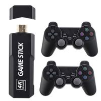 128G 4K 40000+ Games Stick 3D HD Retro Video Game Console WITH Wireless Controller TV 50 Emulator For PS1/N64/DC