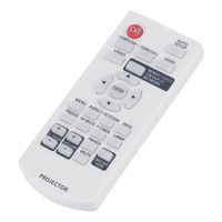 Replaced Remote Control fit for Panasonic Projector PT-LB332 PT-TX312 PT-TW342 PT-LW362 PT-LW312 PT-LB412 PT-XW3232STC XW2731 X3220 BX40NT X270C