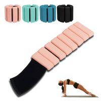 Ankle Weights for Women Men,Adjustable Wrist Weighted Bracelet for Home Gym Workout,Walking,Running,Travel,Pilate,Yoga,Exercise,Barre,Strength Training Set of 2 (1Lb Each,Pink)