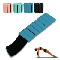 Ankle Weights for Women Men,Adjustable Wrist Weighted Bracelet for Home Gym Workout,Walking,Running,Travel,Pilate,Yoga,Exercise,Barre,Strength Training Set of 2 (1Lb Each,Blue)