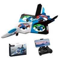 8K Dual cameras Brushless Motor Glider  RC Airplanes  Jet Fighter Stunt G EPP Flying Toy RC Aircraft Drone RC Toys 3 Batteries